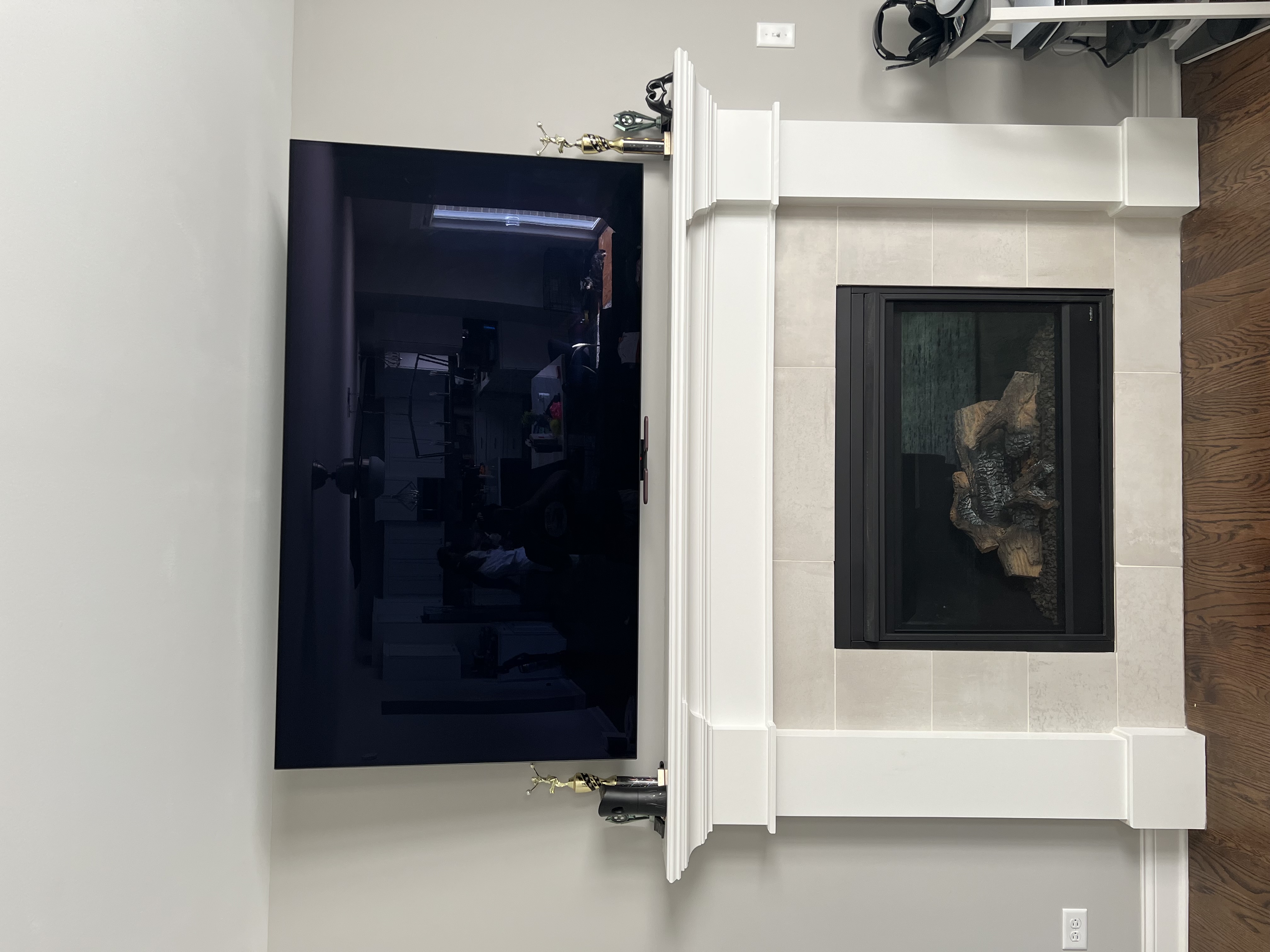 Fireplace 76 Inch TV Mount